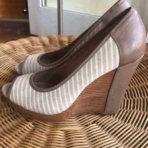 Splendid Stripe Heels